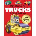 Big Book of Trucks Coloring Book - Paperback