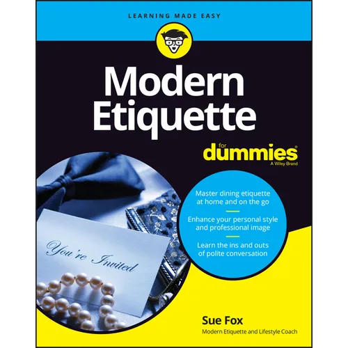 Modern Etiquette For Dummies - Paperback