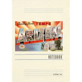 Vintage Lined Notebook Greetings from Tempe, Arizona - Paperback