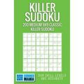 Killer Sudoku: 200 Medium 9x9 Classic Killer Sudoku - Paperback