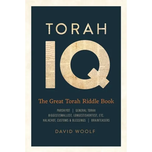 Torah IQ: The Great Torah Riddle Book - Paperback