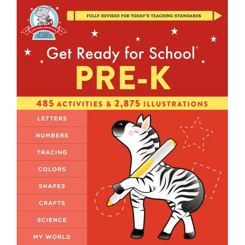 Get Ready for School: Pre-K (Revised & Updated) - Spiral