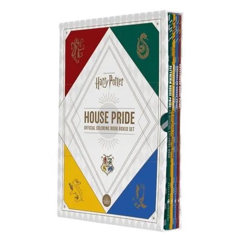 Harry Potter House Pride: Official Coloring Book Boxed Set - Boxed Set