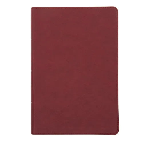 NASB Giant Print Reference Bible, Burgundy Leathertouch - Imitation Leather