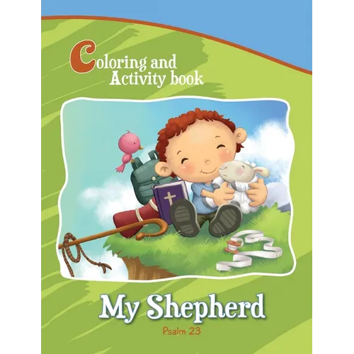 Psalm 23 - My Shepherd: Coloring Book - Paperback
