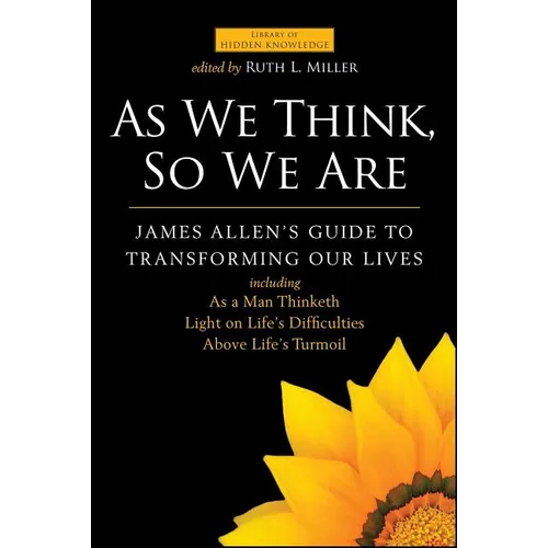 As We Think, So We Are - Paperback