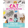 Cat Activity Book for Kids - Paperback
