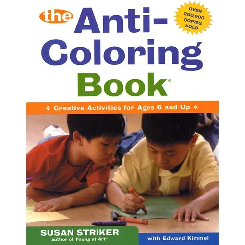 The Anti-Coloring Book - Paperback