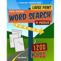 Large Print Word Search Puzzles - Paperback