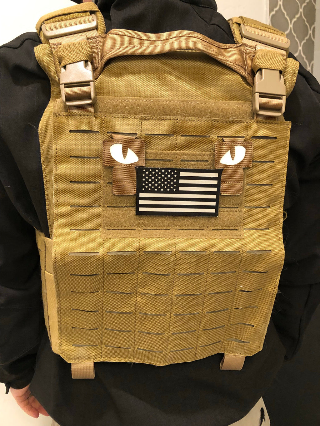 (PAIR) Tactical "Cat Eyes" Patches