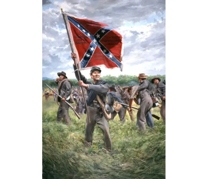 Unconquered, 1st Tennessee Colorbearer, 1863 - Artist Proof