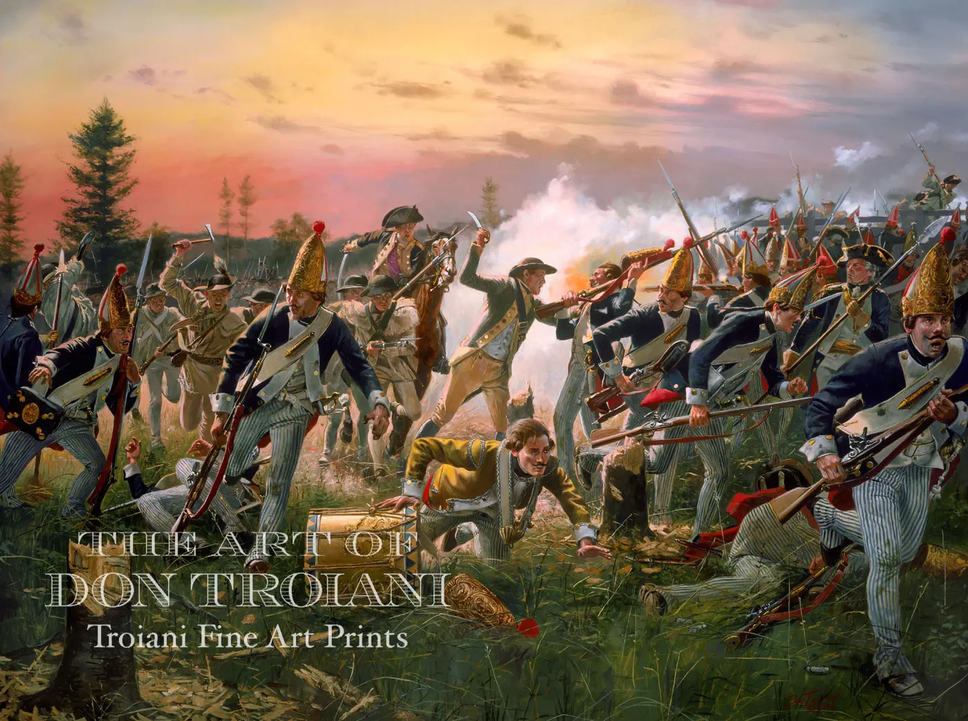 Breymann's Redoubt, Battle Of Saratoga, 1777 - Artist Proof
