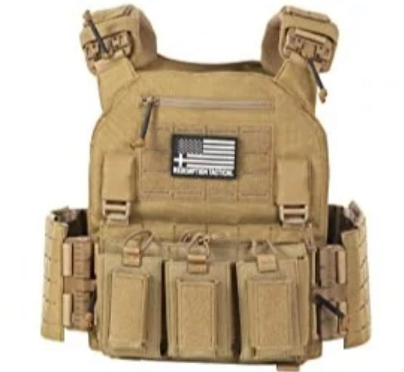Redemption Tactical CRUSADER 2.0® V4 ARMOR FULL KIT COMBO PACKAGE LIGHTWEIGHT LEVEL IV  (2) 10x12 Front/Back Plates (2) 6x8 Side Plates (Level IV)