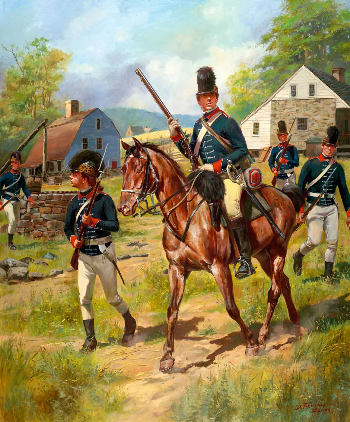 16th (Queen's) Light Dragoons, 1777-1778 - Artist Proof
