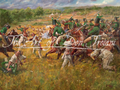 Chief Nimham's Last Stand - Canvas Giclee Artist Proof