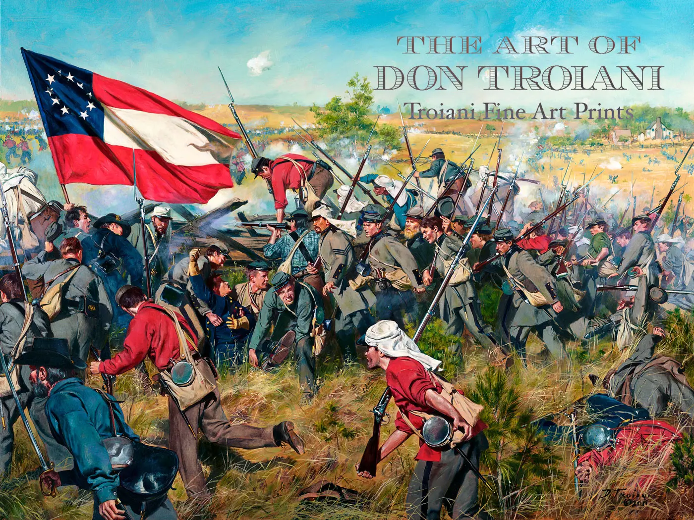 "Never Give Up The Field" Battle Of First Manassas, July 21 1861 - Artist Proof