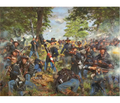 The Black Hats, 19th Indiana Regiment, Iron Brigade At Gettysburg, July 1, 1863