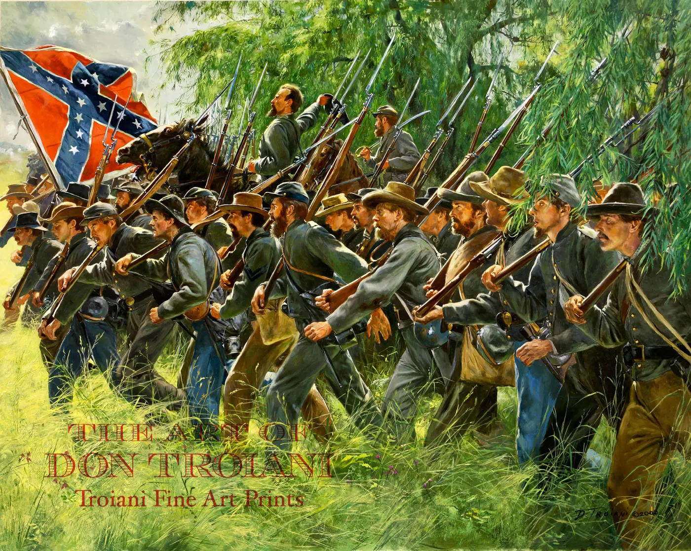 General J.B. Gordon At Gettysburg, July 1, 1863