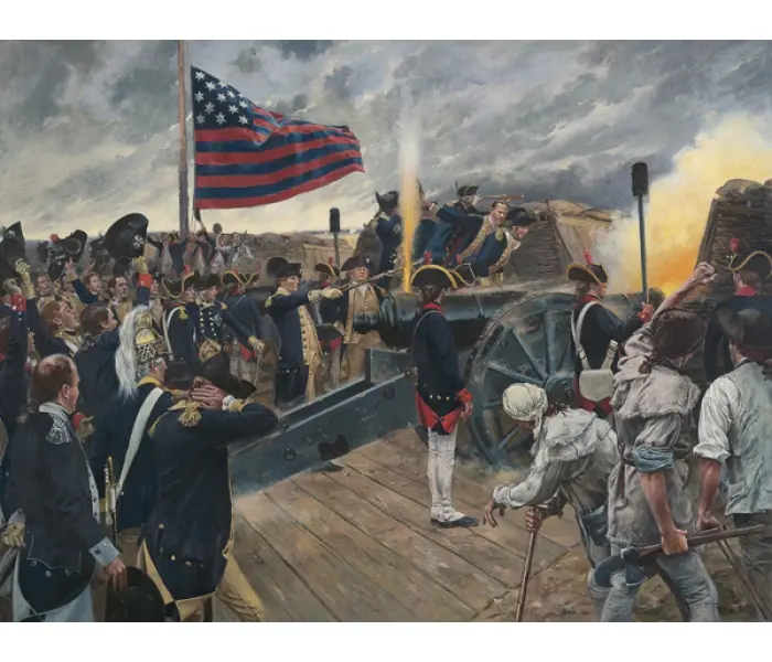Artillery Of Independence, Siege Of Yorktown, Virginia, October 9, 1781