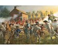 Huck's Defeat, Williamson's Plantation, 1780 - Canvas Giclee