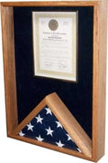 Certificate Holder, Flag Display Case - 3x5 flag