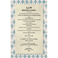 Law Miscellanies [1814]