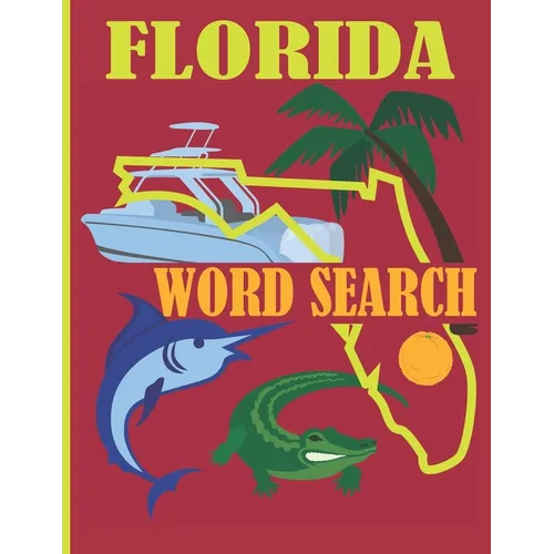 Florida Word Search: Puzzle Book Funny Gift from Sunshine State