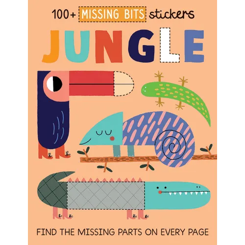 Jungle, Missing Bits Stickers - Paperback