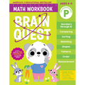 Brain Quest Math Workbook: Pre-Kindergarten - Paperback