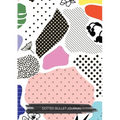 Abstract Multicolor - Dotted Bullet Journal: Medium A5 - 5.83X8.27 - Paperback