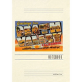 Vintage Lined Notebook Greetings from Death Valley, California - Paperback