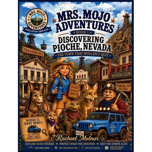 Mrs. Mojo Adventures Book 1 - Discovering Pioche, Nevada: The Town That Wouldn't Quit