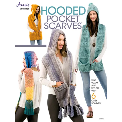 Hooded Pocket Scarves - Paperback