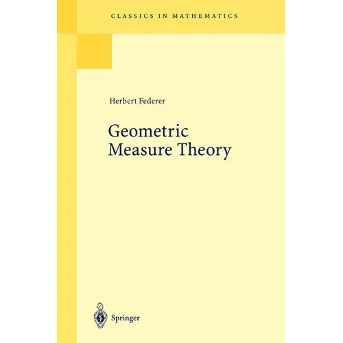 Geometric Measure Theory - Paperback