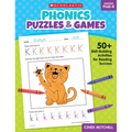 Phonics Puzzles & Games for Prek-K - Paperback