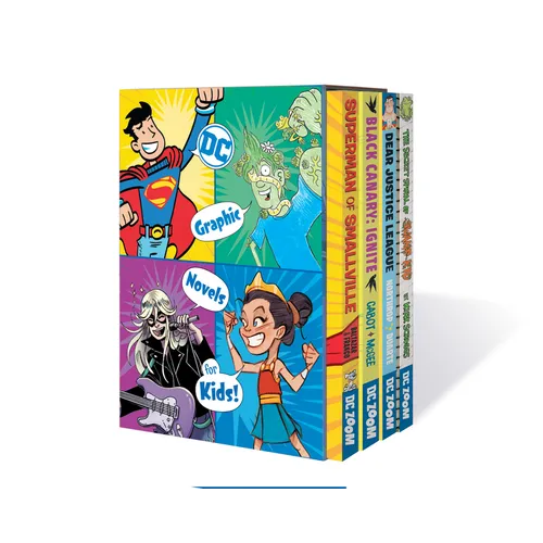 DC Graphic Novels for Kids Box Set 4 - Boxed Set