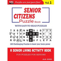 SENIOR CITIZENS Puzzle Book: Vol. 1 - Paperback