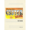 Vintage Lined Notebook Greetings from Custer in the Black Hills