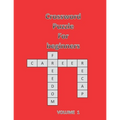 Crossword Puzzle for Beginners: Volume 1 / Easy Book. - Paperback