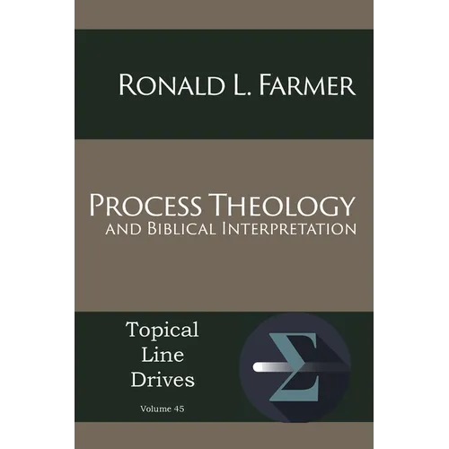 Process Theology and Biblical Interpretation - Paperback