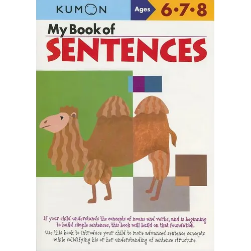 Kumon My Book of Sentences - Paperback