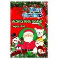 merry christmas activity book for kids ages 4-8 - Paperback