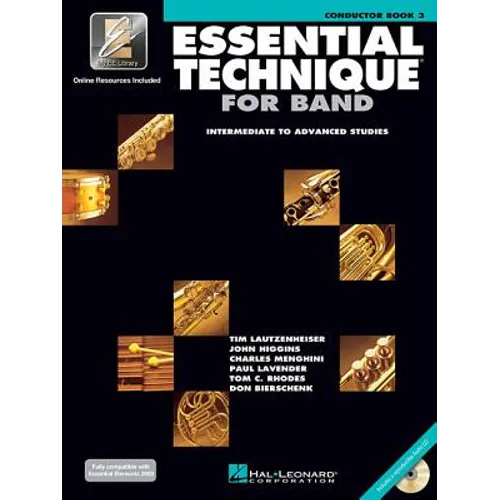 Essent Technique Band W/Eei Conductor Bk3 Includes Cdr & Online Media Ee2k Compatible - Paperback