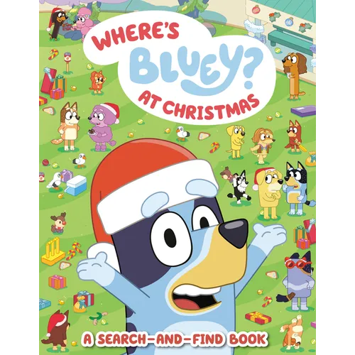 Where's Bluey? at Christmas: A Search-And-Find Book - Paperback