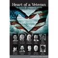 Heart of a Veteran: Life stories of 10 Veterans of courage, sacrifice and resilience - Paperback