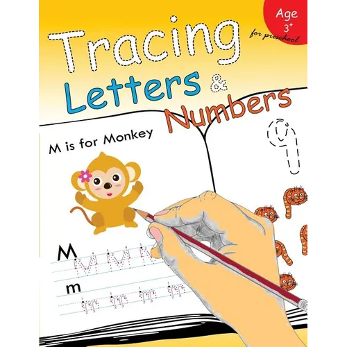 Tracing Letters & Numbers for preschool: Kindergarten Tracing Workbook - Paperback