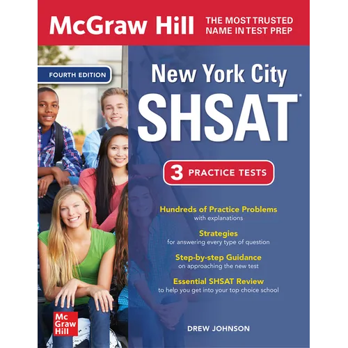 McGraw Hill New York City Shsat, Fourth Edition - Paperback