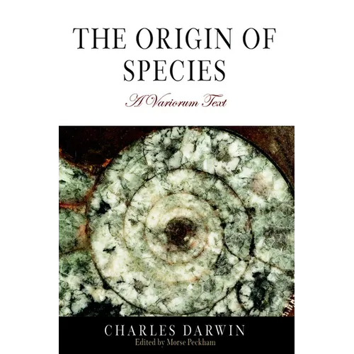 The Origin of Species: A Variorum Text - Paperback