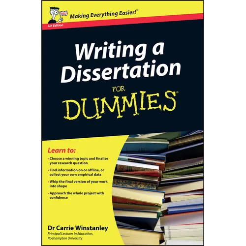 Writing a Dissertation for Dummies, UK Edition - Paperback