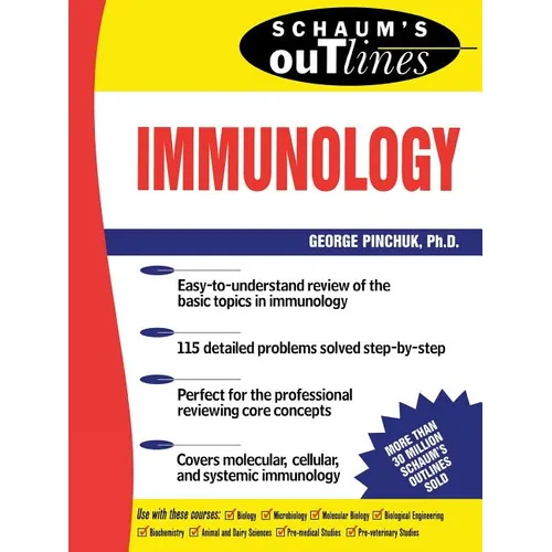Schaums Outlines Immunology - Paperback